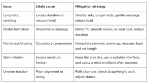 Common vacuum hanging issues and mitigation