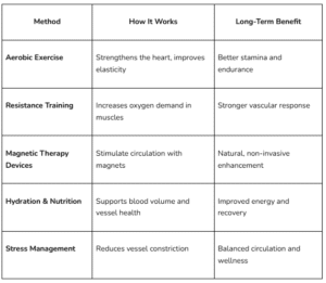 Circulation Enhancement Methods